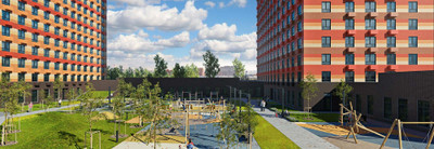 Планировка однокомнатной(квартира) площадью 32.2 квадратных метров в ЖК “ЖК Сигнальный 16”