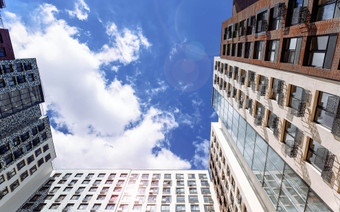 Вид снизу ЖК Эко Видное 2.0