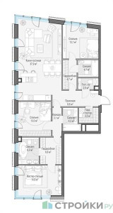 Планировка квартиры, ID 407777
