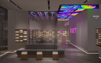 Лобби в ЖК "Свет"