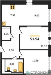 Планировка квартиры, ID 234768