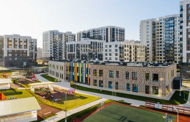 Планировка трехкомнатной(квартира) площадью 83.7 квадратных метров в ЖК “ЖК Испанские Кварталы”