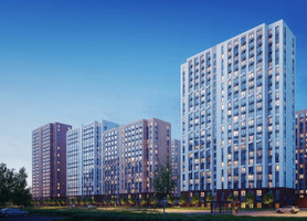 ЖК "Лучи-2" в вечернее время