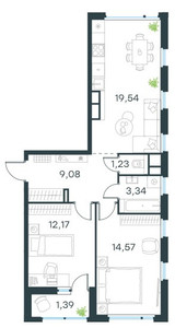 Планировка квартиры, ID 495781