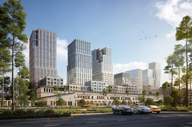 Планировка 4+ комнатной(квартира) площадью 104.3 квадратных метров в ЖК “ЖК SOUL (СОУЛ)”