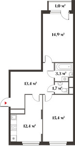 Планировка квартиры, ID 538103