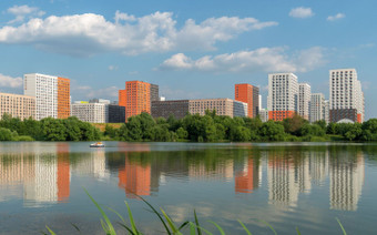 Вид на ЖК "Бунинские луга"