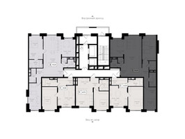Планировка трехкомнатной(квартира) площадью 94.2 квадратных метров в “ЖК Преображенская Площадь”