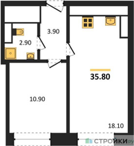 Планировка квартиры, ID 301810