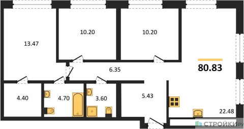 Планировка квартиры, ID 286598