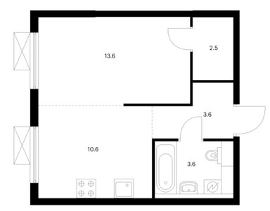 Планировка квартиры, ID 269747