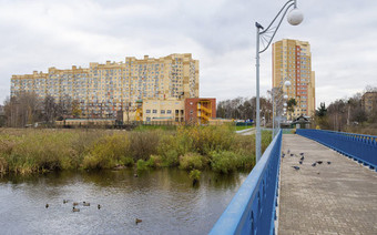 водоем у ЖК Цветочный город