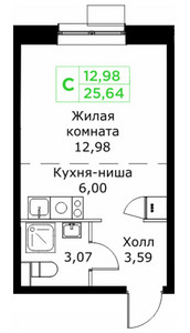 Планировка квартиры, ID 404709