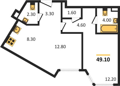 Планировка квартиры, ID 274113
