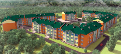 Планировка двухкомнатной(квартира) площадью 54.62 квадратных метров в ЖК “ЖК Тепло”