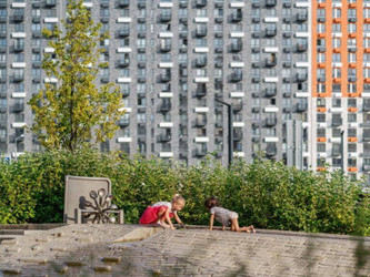 Планировка однокомнатной(квартира) площадью 34.2 квадратных метров в ЖК “ЖК Саларьево парк”