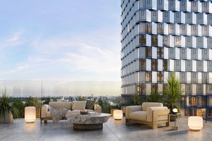 Терраса в ЖК “МИRА”