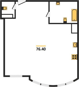 Планировка апартаментов, ID 125896