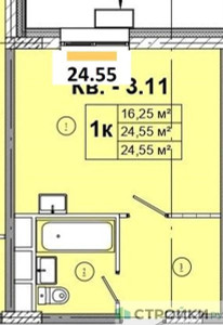 Планировка квартиры, ID 267931