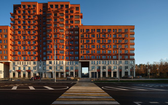 Придомовая территория ЖК "Новые Ватутинки"