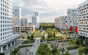 ЖК "Green Park" с высоты птичьего полета