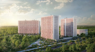 Общий вид ЖК “Ольховый Квартал”