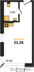 Планировка квартиры, ID 534585