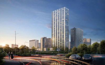 Планировка однокомнатной(квартира) площадью 48.68 квадратных метров в ЖК “УНО Горбунова”