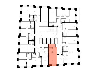 Планировка студии(квартира) площадью 31 квадратных метров в ЖК “ЖК Онежский вал”
