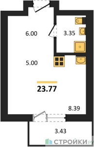 Планировка квартиры, ID 475690