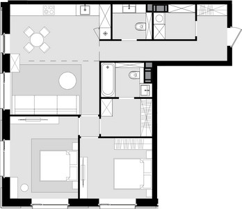 Планировка квартиры, ID 221542