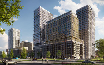 Придомовая территория ЖК "Страна Озерная"