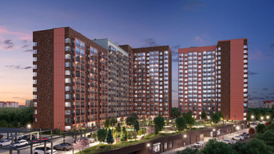 Планировка студии(квартира) площадью 23.3 квадратных метров в ЖК “ЖК Идеал”