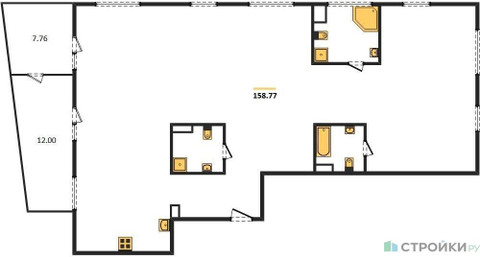 Планировка квартиры, ID 409472