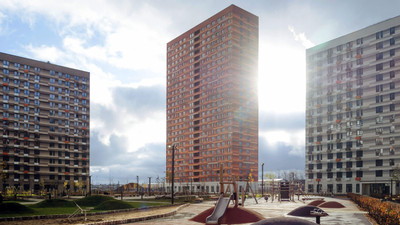 Планировка двухкомнатной(квартира) площадью 55.7 квадратных метров в ЖК “ЖК Одинцово-1”