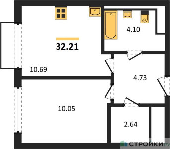 Планировка квартиры, ID 328293