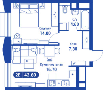 Планировка квартиры, ID 154333