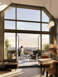 Планировка трехкомнатной(квартира) площадью 217.7 квадратных метров в ЖК “Клубный дом  Кло 17”