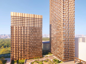 Планировка студии(квартира) площадью 38.1 квадратных метров в ЖК “ЖК Sydney City (Сидней Сити)”