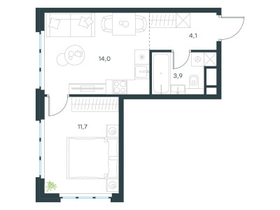 Планировка квартиры, ID 470763