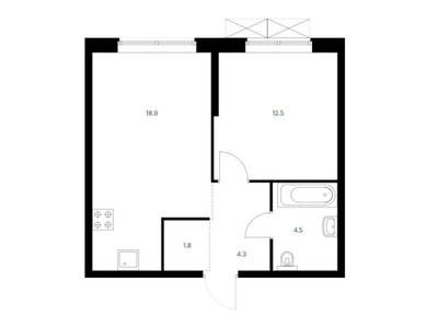 Планировка квартиры, ID 45142