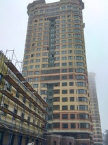 Вид сбоку на ЖК «Новый Раменский»