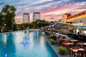 Планировка двухкомнатной(квартира) площадью 73.6 квадратных метров в “ЖК Dream Towers (Дрим Тауэрс)”