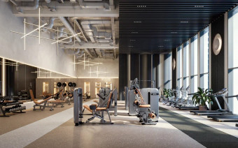 Спортивный зал в Инджой