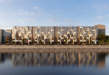 Планировка 4+ комнатной(квартира) площадью 134.4 квадратных метров в ЖК “ЖК Саввинская 17”