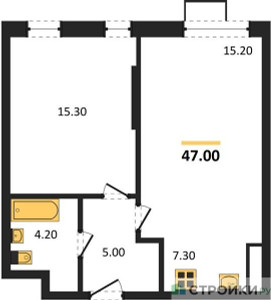 Планировка квартиры, ID 473936