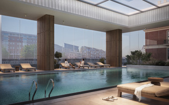 Бассейн в ЖК "Садовническая 69"