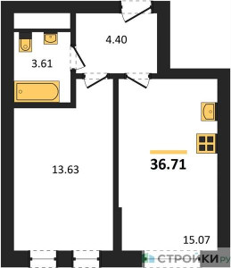 Планировка квартиры, ID 537431