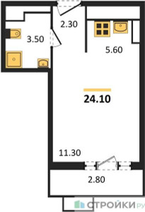 Планировка квартиры, ID 133917