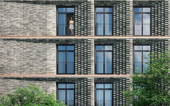 Вид на ЖК «Медный 3.14»